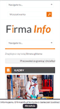 Mobile Screenshot of firmainfo.pl